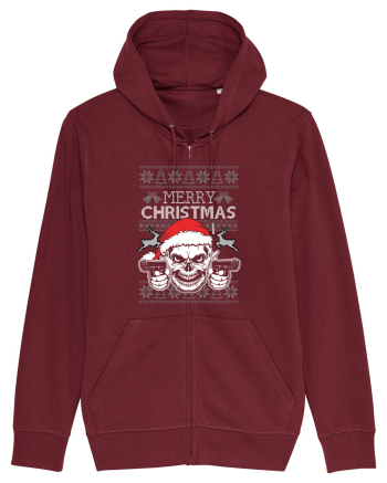 Merry Christmas Yall Burgundy
