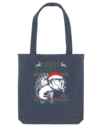 Merry Fishmas Midnight Blue