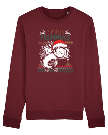 Merry Fishmas Burgundy