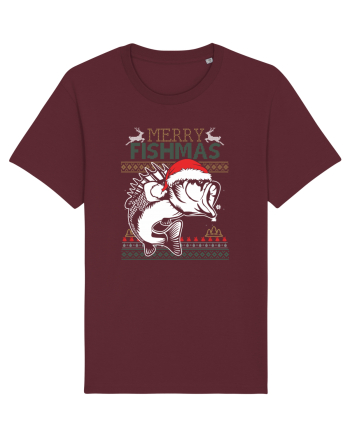 Merry Fishmas Burgundy