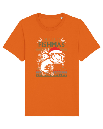 Merry Fishmas Bright Orange