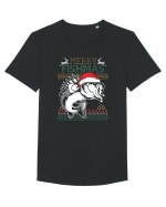 Merry Fishmas Tricou mânecă scurtă guler larg Bărbat Skater