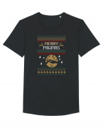 Merry Pawmas Tricou mânecă scurtă guler larg Bărbat Skater