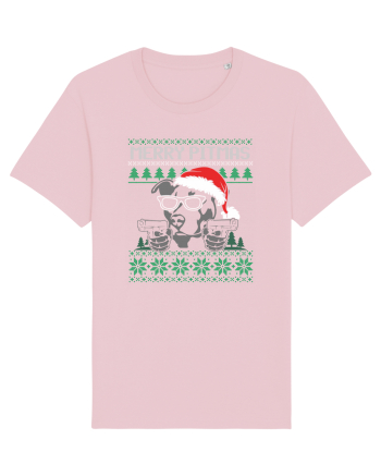 Merry Pitmas Cotton Pink