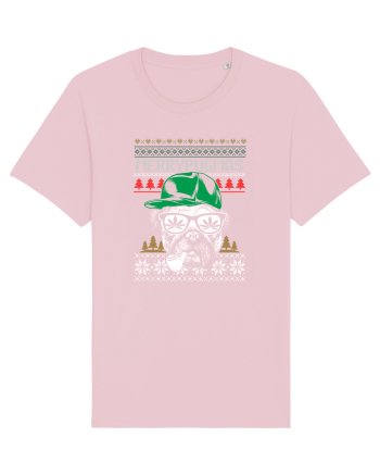 Merry Pugmas Cotton Pink