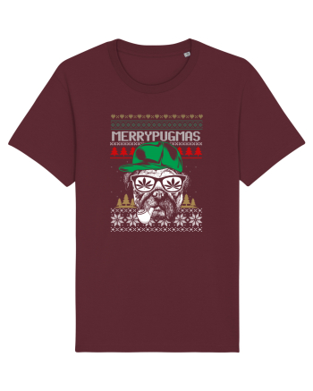 Merry Pugmas Burgundy