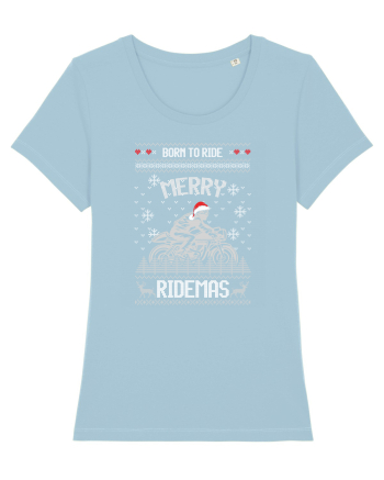 Merry Ridemas Born To Ride Sky Blue