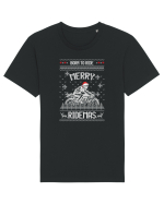 Merry Ridemas Born To Ride Tricou mânecă scurtă Unisex Rocker
