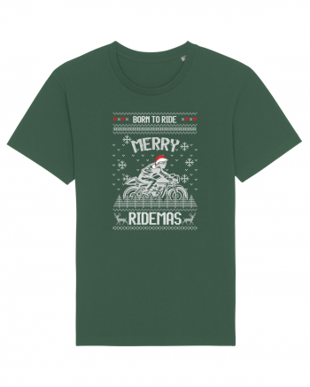 Merry Ridemas Born To Ride Bottle Green