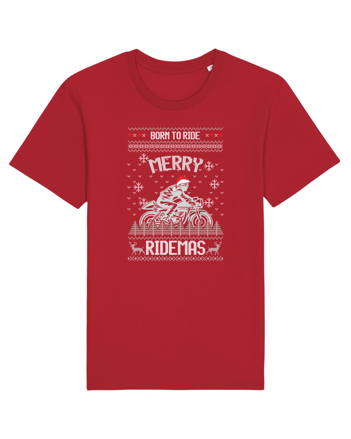 Tricou mânecă scurtă Unisex Rocker Red