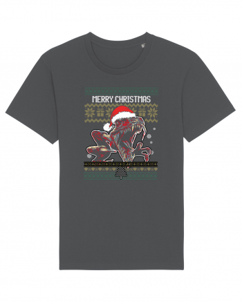 Merry Roar Christmas Angry Dinosaur Anthracite