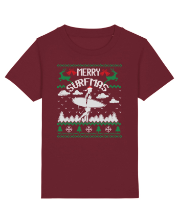 Merry Surfmas Burgundy