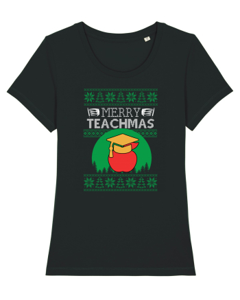 Merry Teachmas Black