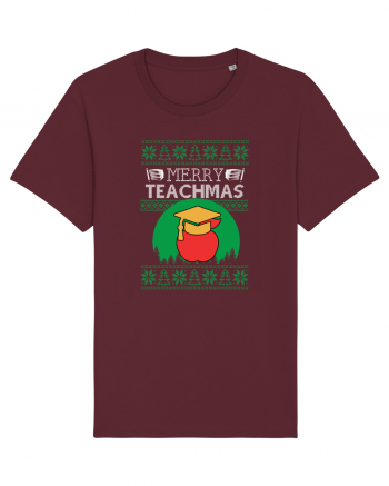 Merry Teachmas Burgundy