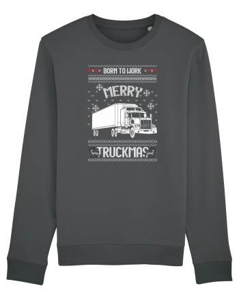 Merry Truckmas Born To Work Anthracite