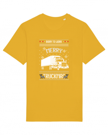 Merry Truckmas Born To Work Spectra Yellow