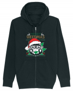 Merry Weedmas Gorilla Hanorac cu fermoar Unisex Connector