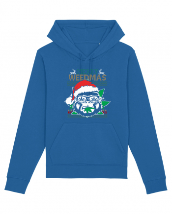 Merry Weedmas Gorilla Royal Blue