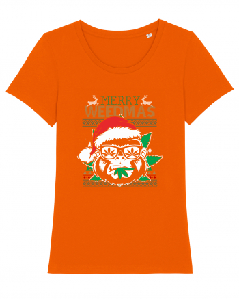 Merry Weedmas Gorilla Bright Orange