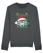 Merry Weedmas Gorilla Bluză mânecă lungă Unisex Rise