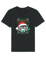 Merry Weedmas Gorilla Tricou mânecă scurtă Unisex Rocker