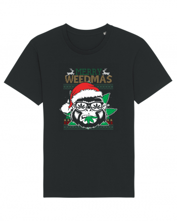 Merry Weedmas Gorilla Black