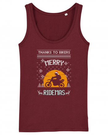 Riders Make Christmas Great Again Burgundy