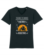 Riders Make Christmas Great Again Tricou mânecă scurtă guler V Bărbat Presenter