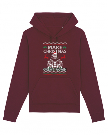 Riders Make Christmas Great Again Burgundy