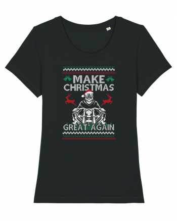 Riders Make Christmas Great Again Black