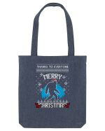 Thanks To Everyone Merry Christmas Bigfoot Sacoșă textilă