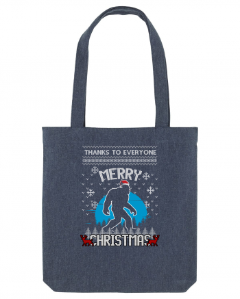 Thanks To Everyone Merry Christmas Bigfoot Midnight Blue