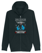 Thanks To Everyone Merry Christmas Bigfoot Hanorac cu fermoar Unisex Connector