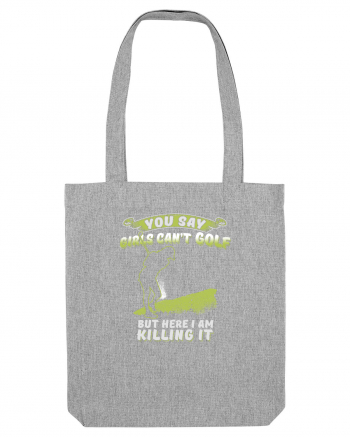 Girls love golf Heather Grey