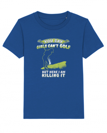 Girls love golf Majorelle Blue