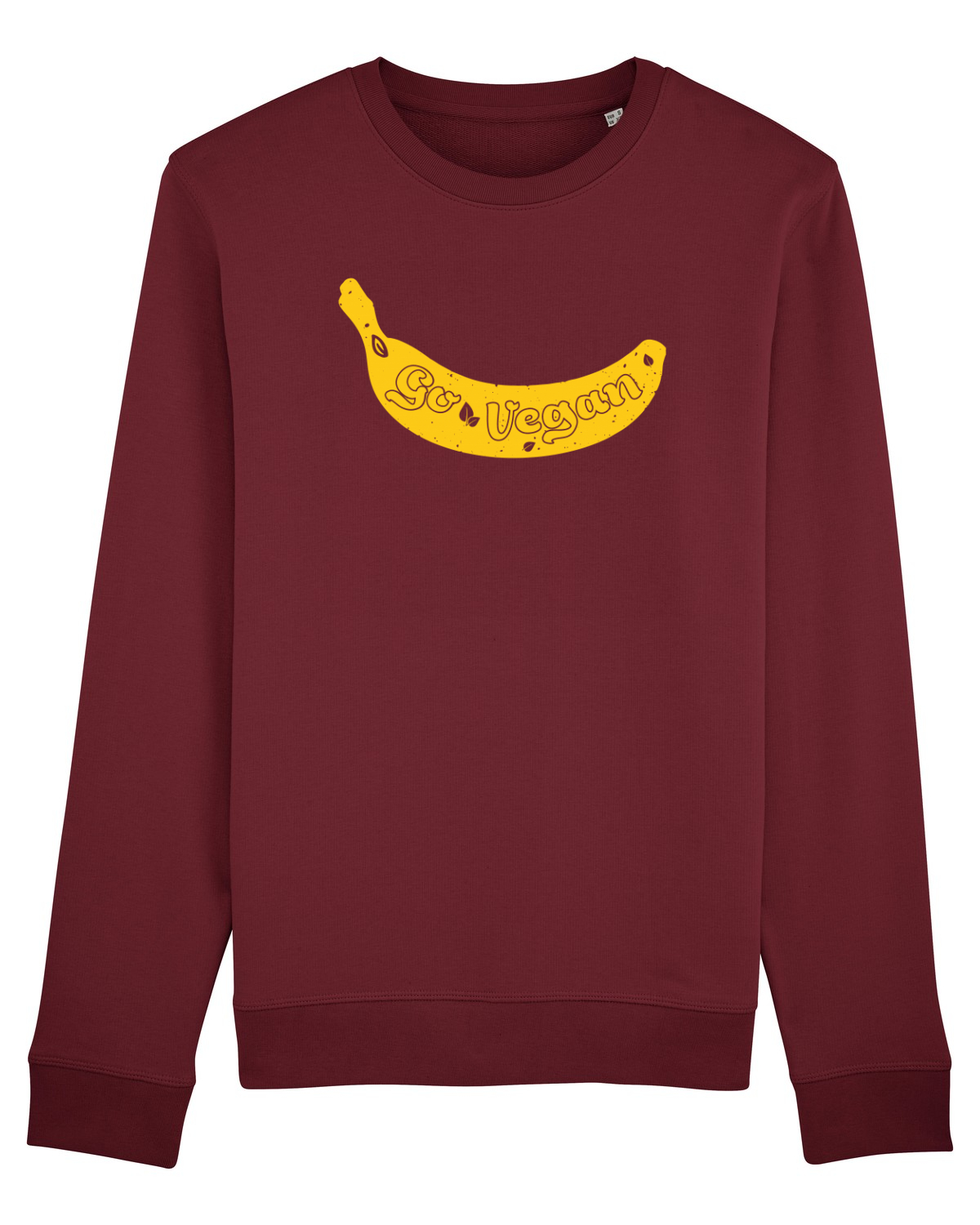 Bluză mânecă lungă Unisex Rise Burgundy