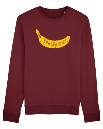 Go Vegan Burgundy