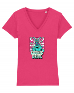 Cosmic Drive Free Spirit Tricou mânecă scurtă guler V Damă Evoker