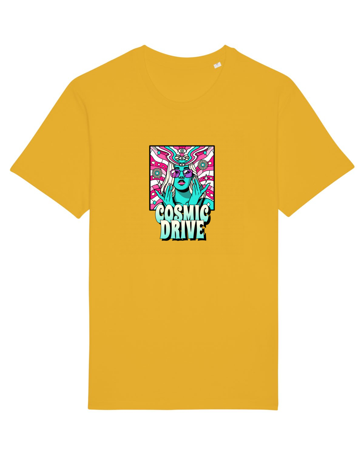 Tricou mânecă scurtă Unisex Rocker Spectra Yellow