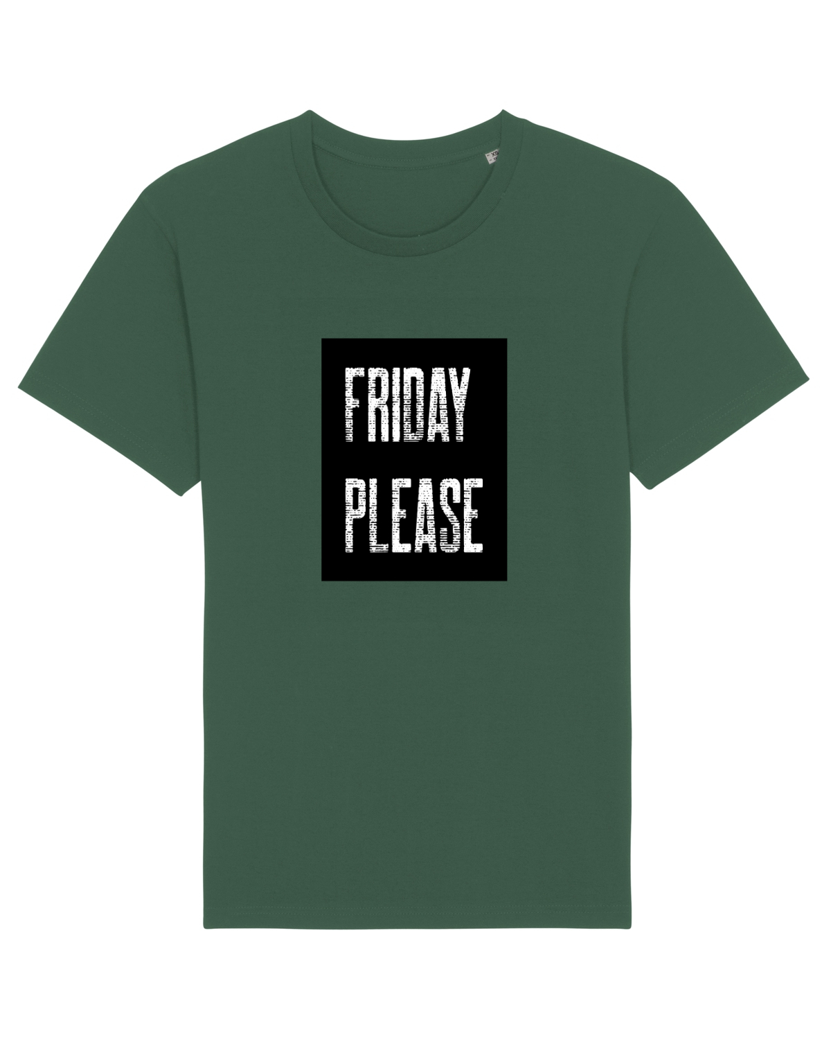 Tricou mânecă scurtă Unisex Rocker Bottle Green