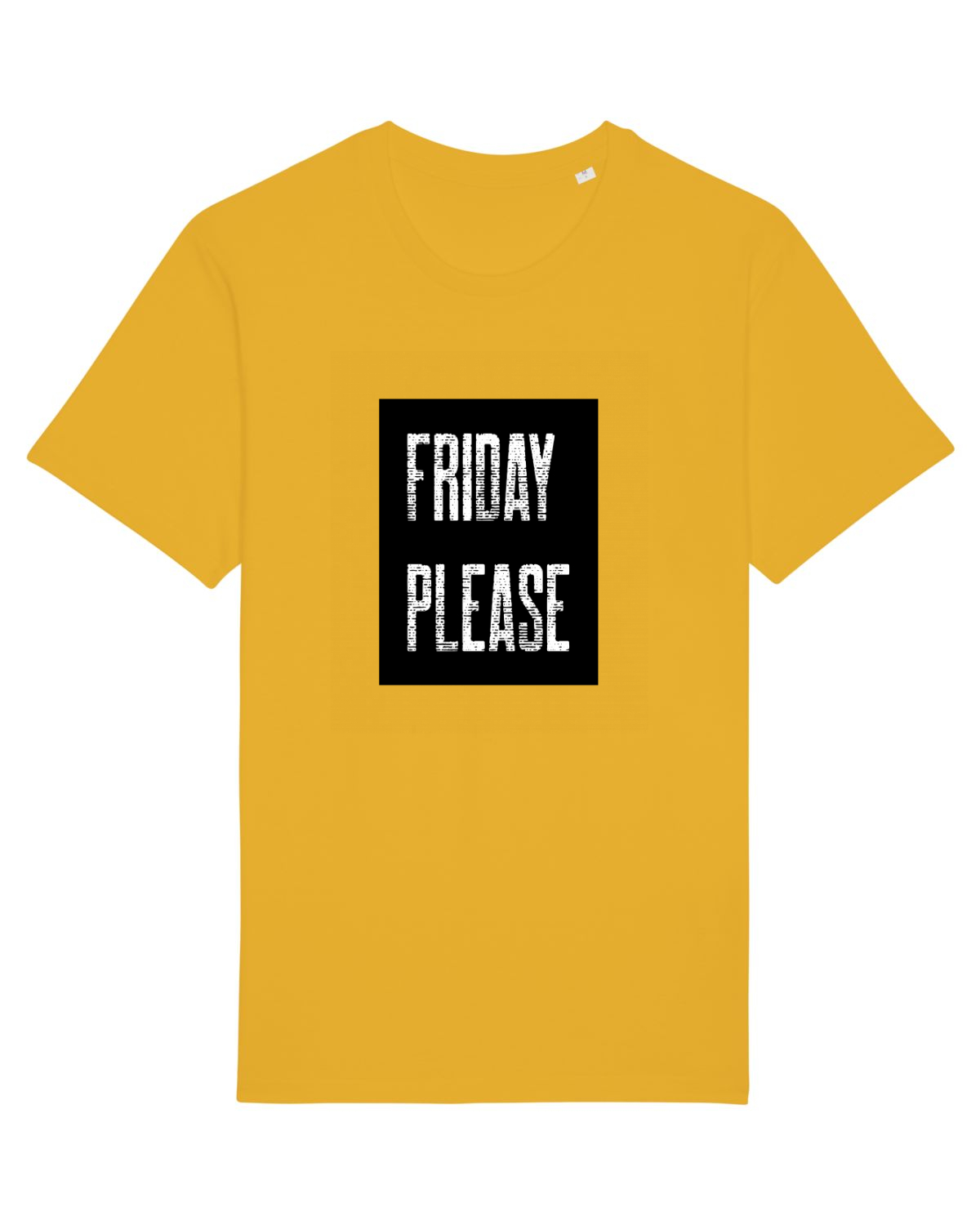Tricou mânecă scurtă Unisex Rocker Spectra Yellow