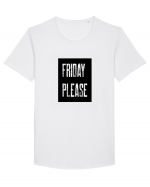 Friday Please Vineri Va rog! Tricou mânecă scurtă guler larg Bărbat Skater