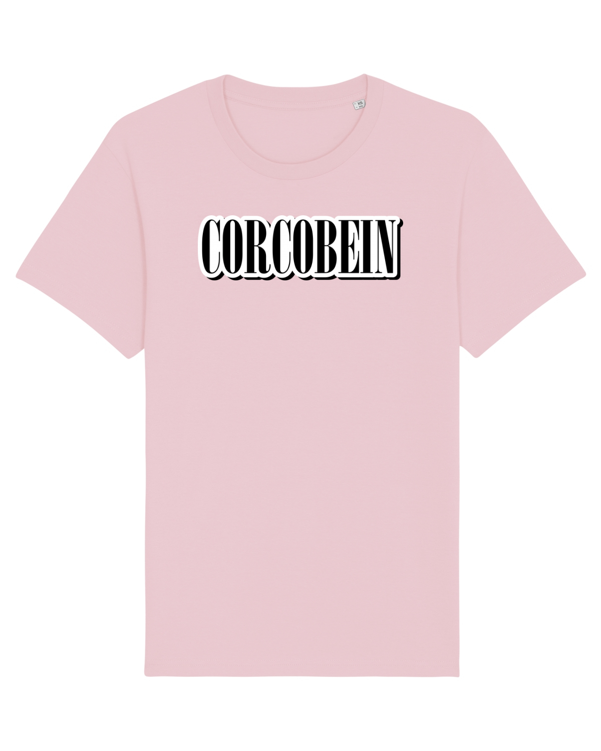 Tricou mânecă scurtă Unisex Rocker Cotton Pink