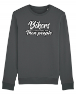 Bikers have more fun than people Bluză mânecă lungă Unisex Rise