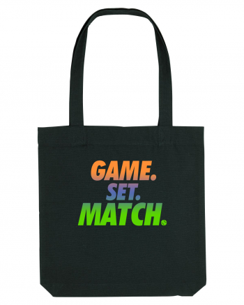 Game Set Match Black