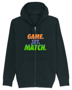 Game Set Match Hanorac cu fermoar Unisex Connector