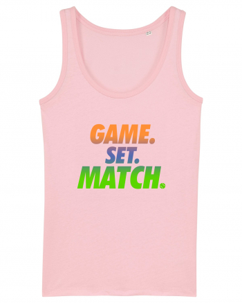 Game Set Match Cotton Pink