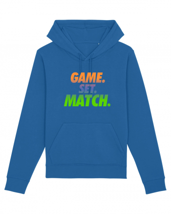 Game Set Match Royal Blue