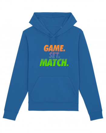 Game Set Match Royal Blue