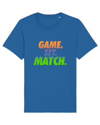 Game Set Match Royal Blue